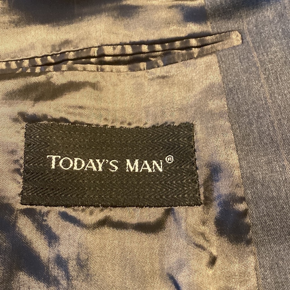 Gray Suit Jacket Only Very Nice - image 3